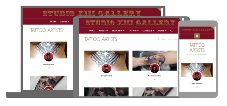 Studio XIII Gallery - <a href="http://studioxiii.tattoo">studioxiii.tattoo</a> Studio XIII Gallery